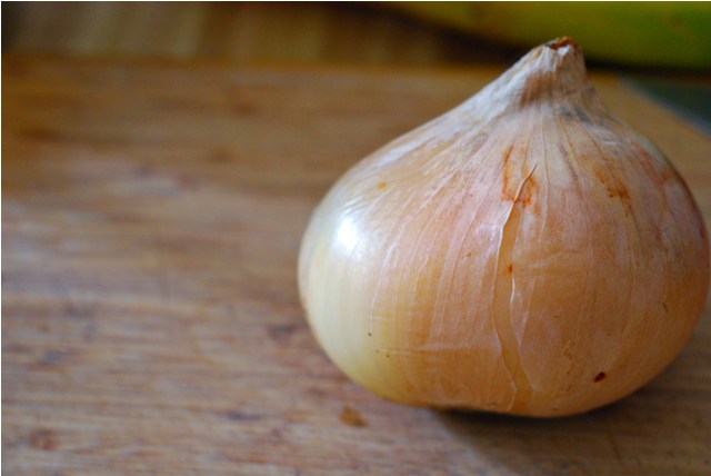 Lonely sweet onion